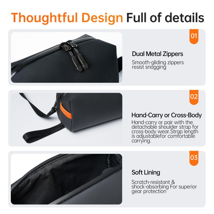 DJI Pocket 3 -olkalaukku action-kameralle